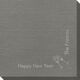 Corner Text with Champagne Glasses Design Bamboo Luxe Napkins Image 4 of 4